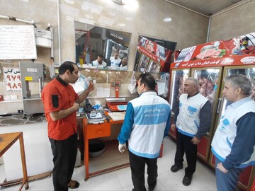 یارویسی: نظارت بهداشتی بر مراکز عرضه گوشت در صحنه تشدید شد