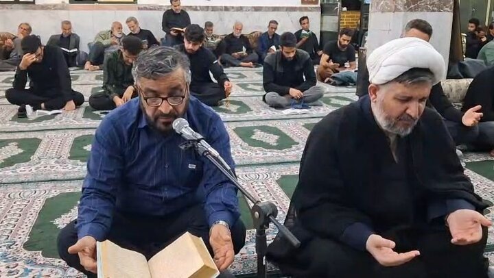 مراسم شب ۲۱ رمضان و قرائت دعای جوشن کبیر در آبدان