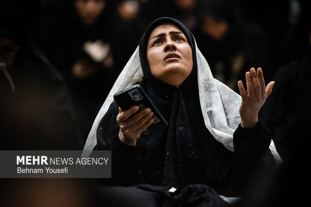 احیای شب بیست و یکم ماه مبارک رمضان در اراک
