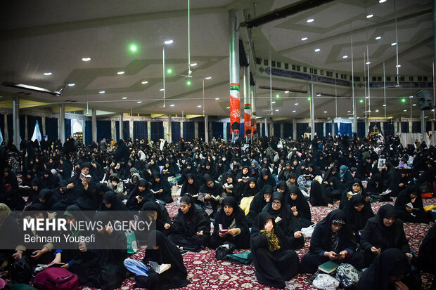 احیای شب بیست و یکم ماه مبارک رمضان در اراک