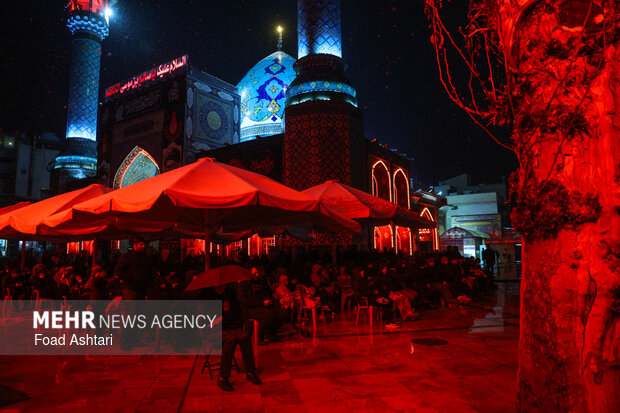 احیای شب بیست و یکم ماه مبارک رمضان در امام‌زاده صالح (ع) تهران