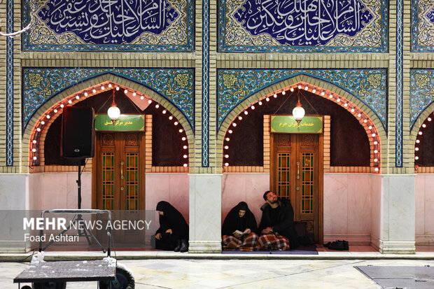 احیای شب بیست و یکم ماه مبارک رمضان در امام‌زاده صالح (ع) تهران
