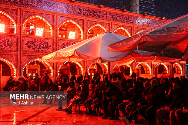 احیای شب بیست و یکم ماه مبارک رمضان در امام‌زاده صالح (ع) تهران