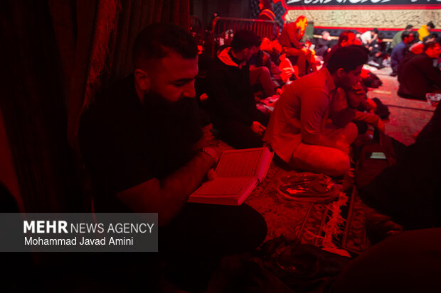 احیای شب بیست و یکم ماه مبارک رمضان در قزوین