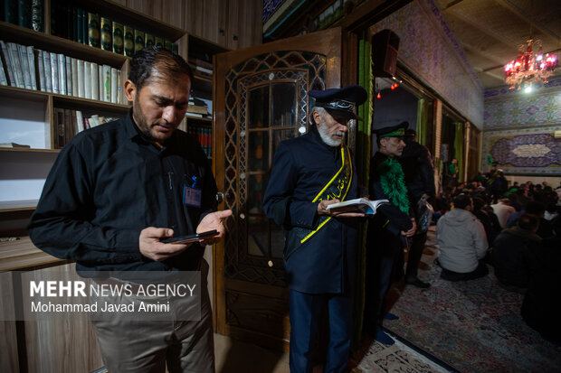 احیای شب بیست و یکم ماه مبارک رمضان در قزوین