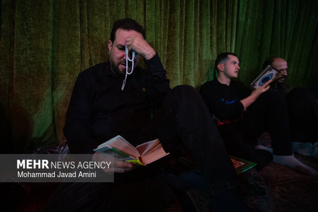 احیای شب بیست و یکم ماه مبارک رمضان در قزوین