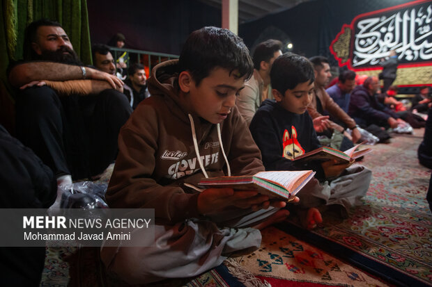 احیای شب بیست و یکم ماه مبارک رمضان در قزوین