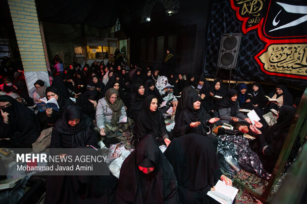 احیای شب بیست و یکم ماه مبارک رمضان در قزوین