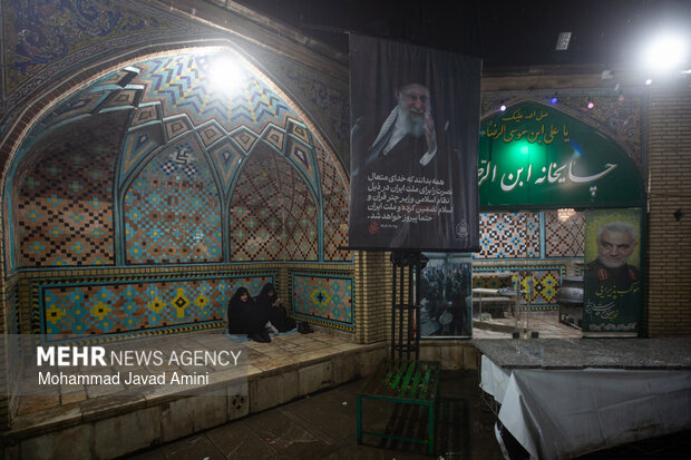 احیای شب بیست و یکم ماه مبارک رمضان در قزوین