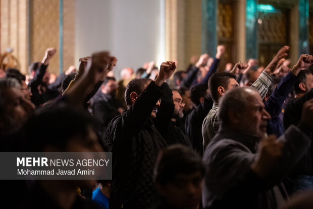 احیای شب بیست و یکم ماه مبارک رمضان در قزوین