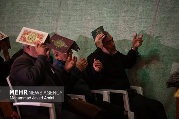 احیای شب بیست و یکم ماه مبارک رمضان در قزوین