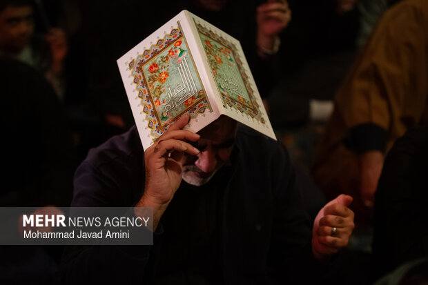 احیای شب بیست و یکم ماه مبارک رمضان در قزوین