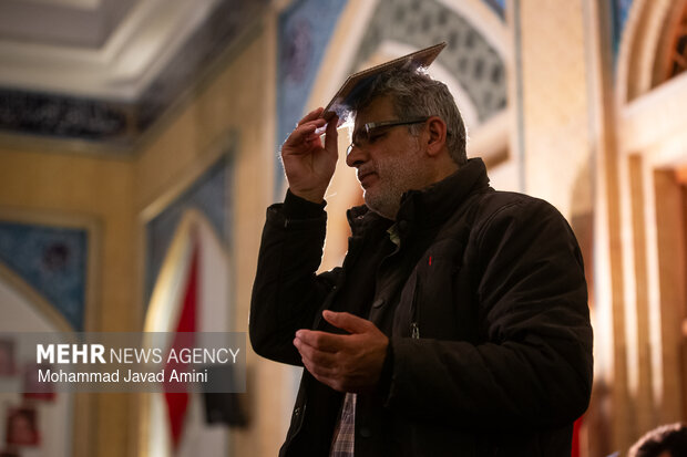 احیای شب بیست و یکم ماه مبارک رمضان در قزوین