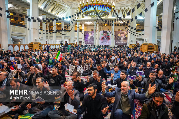 احیای شب بیست و یکم ماه مبارک رمضان در شیراز