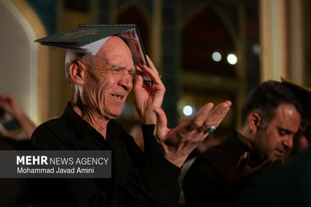 احیای شب بیست و یکم ماه مبارک رمضان در قزوین