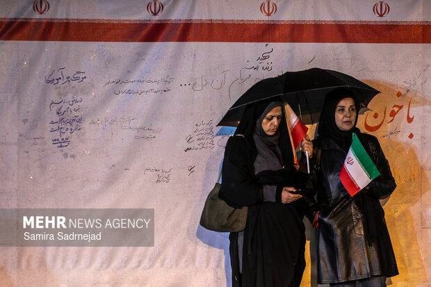 احیای شب بیست و یکم ماه مبارک رمضان در میدان شهید طهرانی مقدم تهران