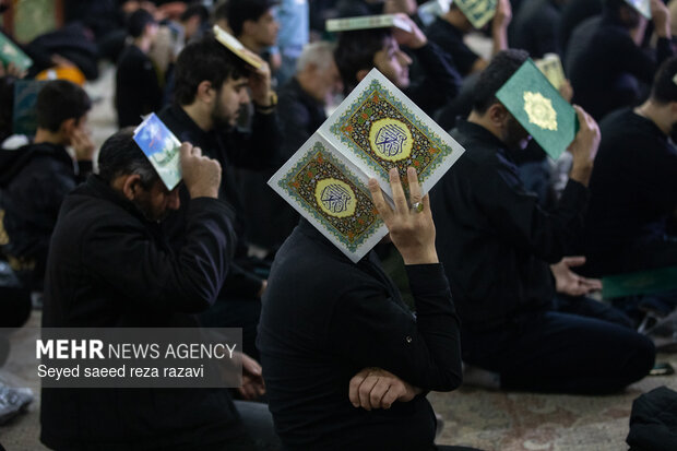 احیای شب بیست و یکم ماه مبارک رمضان در امامزاده هلال بن علی (ع)