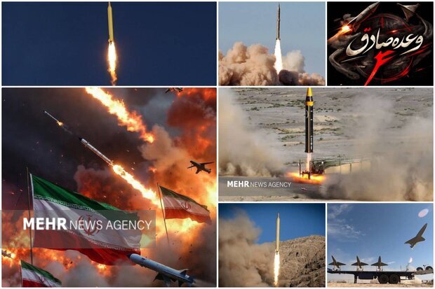 الموجة 86 من الوعد الصادق 4..القوات الايرانية تدك أماكن اختباء الصهاينة والاميركان بالصواريخ