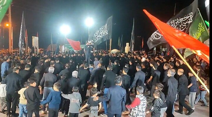 آئین های شب ۲۱ رمضان در گناوه برگزار شد
