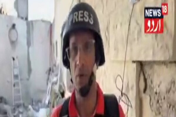تل ابیب میں ایرانی میزائلوں کی تباہ کاریاں، بھارتی صحافی کی رپورٹ