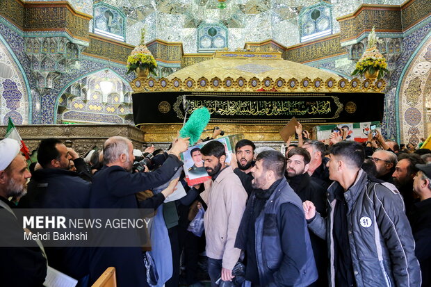 تشییع ۶ شهید در قم