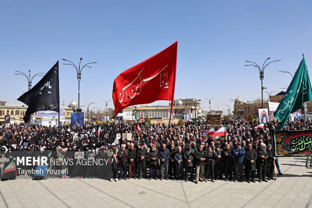 اجتماع عزادارن علوی در همدان