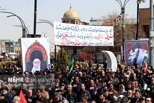 اجتماع عزادارن علوی در همدان