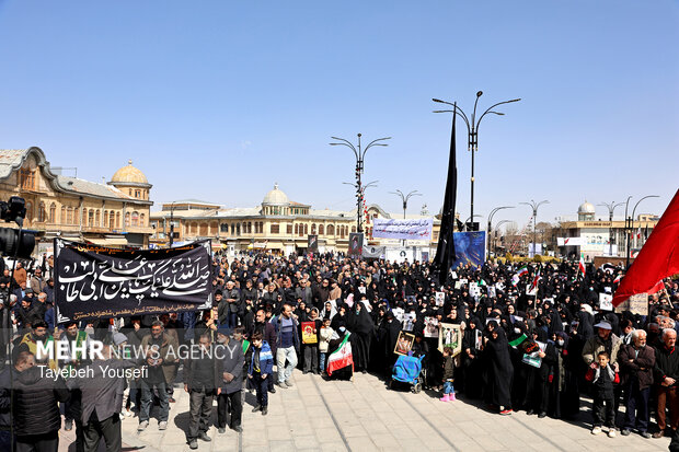 اجتماع عزادارن علوی در همدان