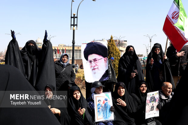 اجتماع عزادارن علوی در همدان