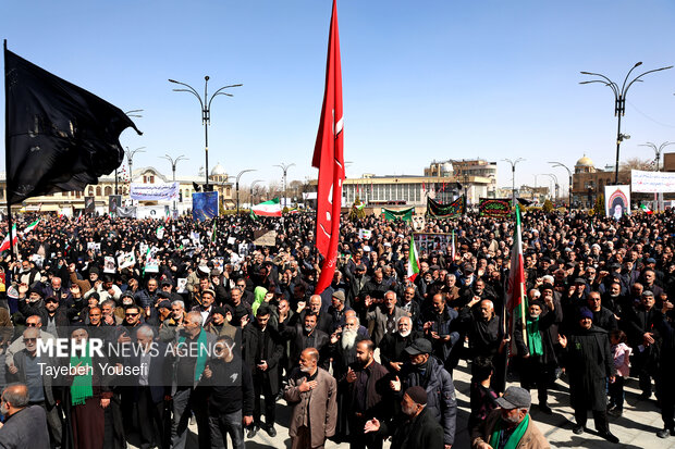 اجتماع عزادارن علوی در همدان