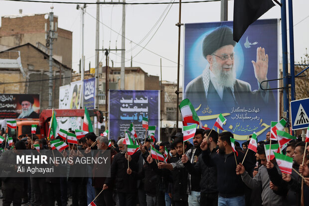 سوگواری سالروز شهادت امیرالمومنین(ع) در ارومیه