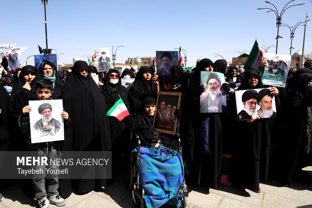اجتماع عزادارن علوی در همدان