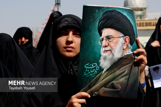 اجتماع عزادارن علوی در همدان