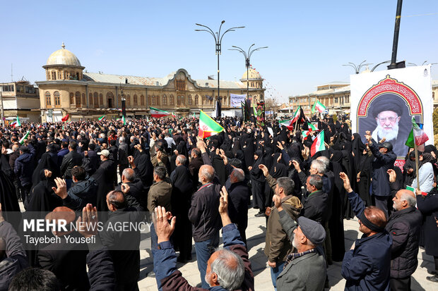 اجتماع عزادارن علوی در همدان