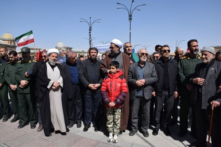 اجتماع عزاداران علوی در همدان برگزار شد