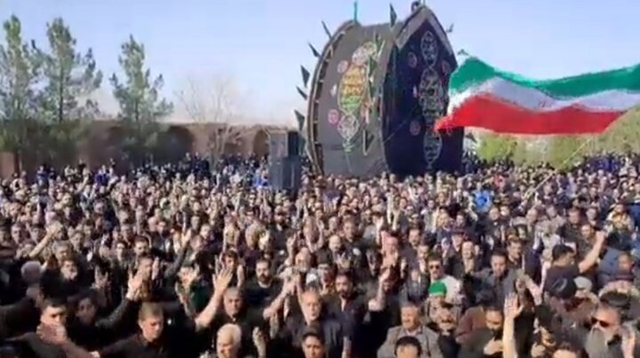 عزاداری هیئت‌های سنتی مهریز در روز شهادت امیرالمومنین علی(ع)