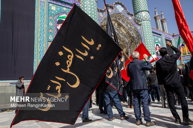 مراسم عزاداری شهادت حضرت علی (ع) در آران و بیدگل
