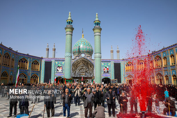 مراسم عزاداری شهادت حضرت علی (ع) در آران و بیدگل