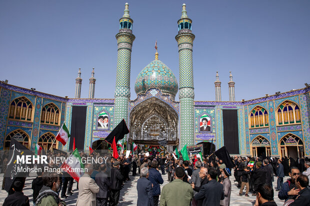مراسم عزاداری شهادت حضرت علی (ع) در آران و بیدگل