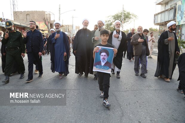 عزاداری مردم کردکوی در سالروز شهادت امام جعفر صادق(ع)
