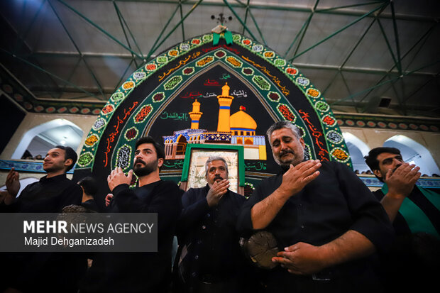 آیین نخلبرداری شهادت حضرت علی(ع) در یزد