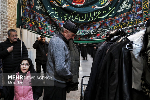 عزاداری شهادت حضرت علی (ع) در بازار تبریز