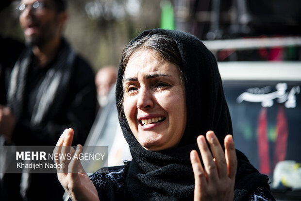 تشییع پیکر مطهر ۸ شهید حمله آمریکایی- صهیونی در اصفهان