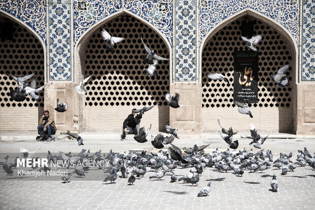 عزاداری بازاریان اصفهان در سوگ امام علی (ع)