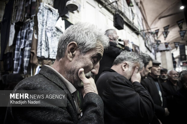 عزاداری بازاریان اصفهان در سوگ امام علی (ع)