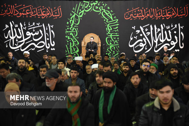 دسته عزاداران علوی در مشهد