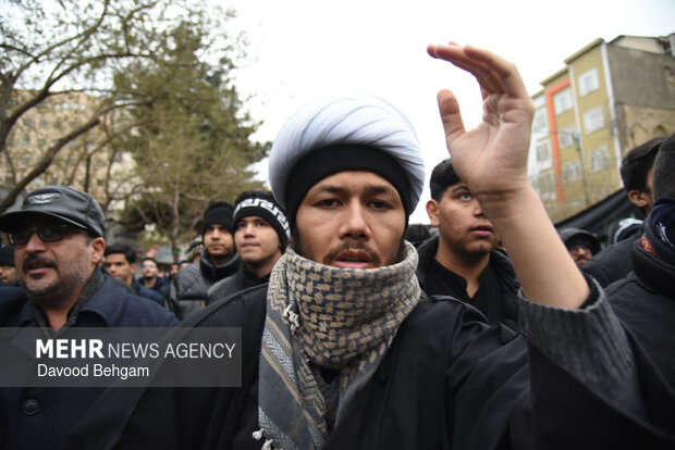 دسته عزاداران علوی در مشهد