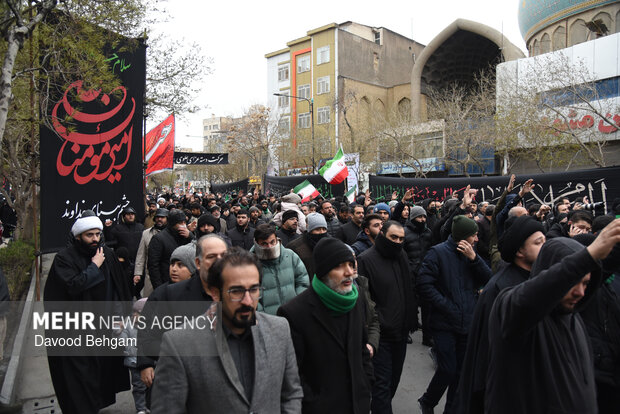 دسته عزاداران علوی در مشهد