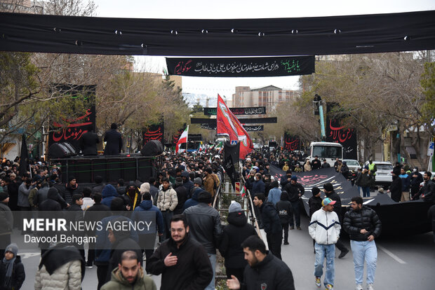دسته عزاداران علوی در مشهد
