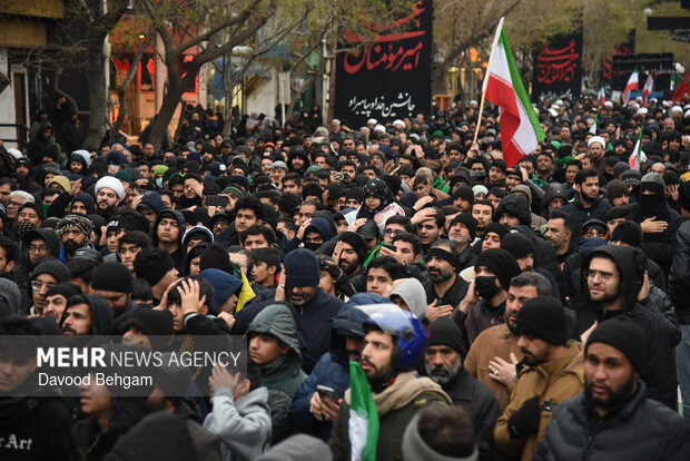 دسته عزاداران علوی در مشهد